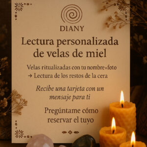 Velomancia “Fuego Sagrado: Tu Mensaje Personalizado”